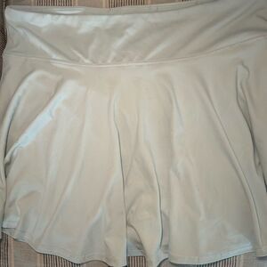 Real Essentials Sage Blue Athletic Tennis Skirt Skort Plus Size 2X